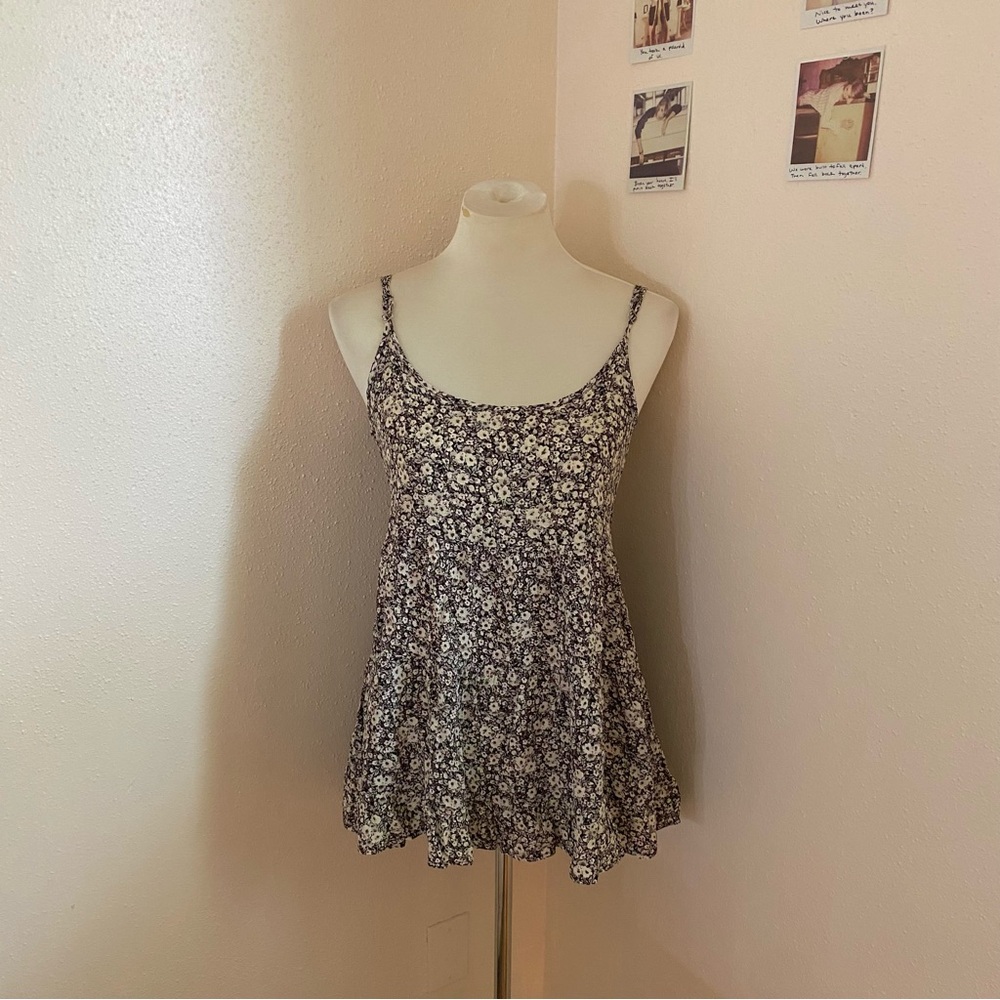 Brandy Melville Flower Print Top